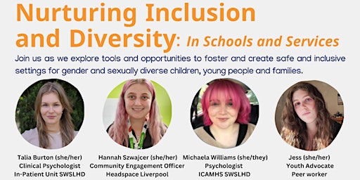 School Link Talk: Nurturing Diversity and Inclusion - In Schools & Services