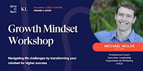 Growth Mindset Workshop by Michael Wolfe
