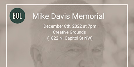 Mike Davis Memorial