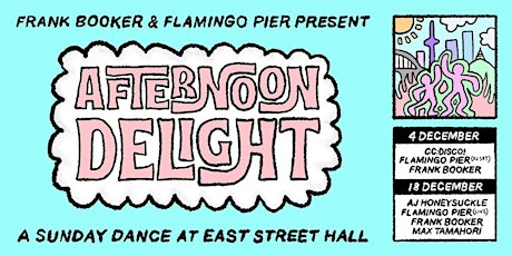 Imagen principal de Frank Booker & Flamingo Pier present AFTERNOON DELIGHT