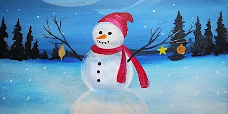 Sip and Paint  -  "Festive Snowman"  Bushfire Kitchen La Costa