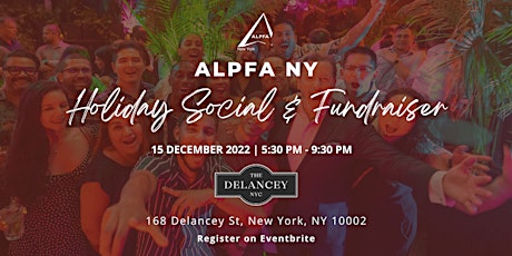 2022 ALPFA NY Holiday Social and Fundraiser