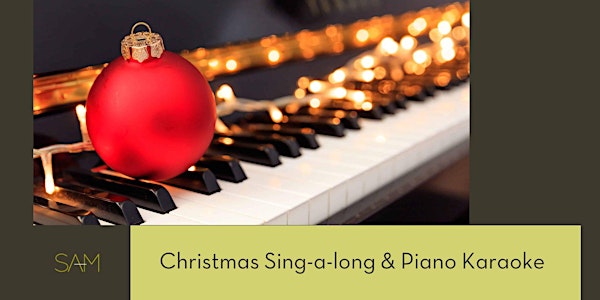 Music Socials: Piano Karaoke- Christmas Songs!