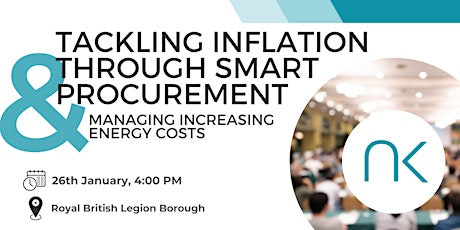 Tackling Inflation through Smart Procurement & Managing Energy Costs primary image