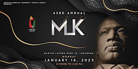 43rd Annual Dr. Martin Luther King Jr. Luncheon