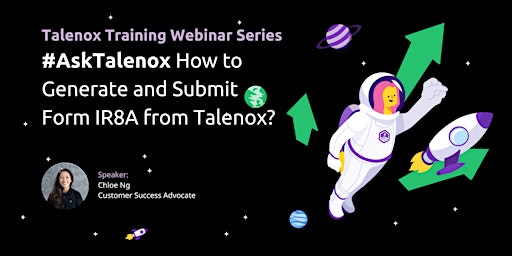 #AskTalenox How to Generate and Submit Form IR8A from Talenox?