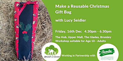 Reuseable Christmas Gift Bag Workshop with Lucy