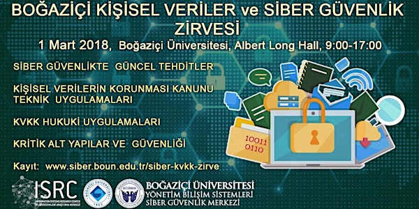 Boğaziçi Kişisel Veriler ve Siber Güvenlik Zirvesi