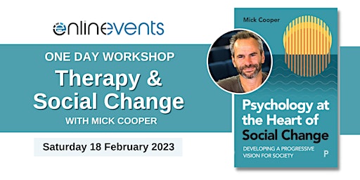 Therapy and Social Change - Mick Cooper