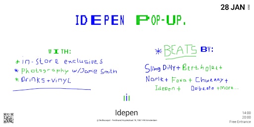 Idepen Pop-Up Event @ De Bouwput