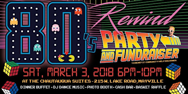 Community Helping Hands 80's Rewind Party