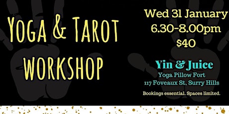 Yoga & Tarot Full Moon Workshop primary image