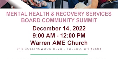 Mental Health & Recovery Services Board Community Summit