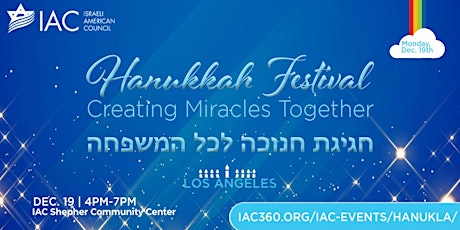Hanukkah Festival: Creating Miracles Together