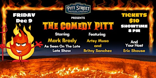 The Comedy Pitt Stand-Up Showcase December 9, 2022