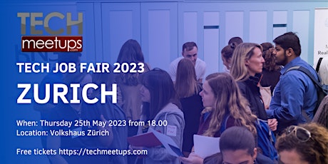 Zurich Tech Job Fair 2023
