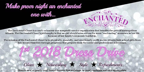 Enchanted Closet's Prom Dress Drive hosted by Heavenly Lashed primary image
