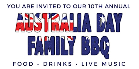 2018 Australia Day BBQ - Day of Ticket Sales primary image