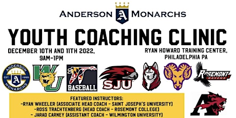 Anderson Monarchs Youth Coaching Clinic