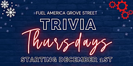 Trivia Night: Holiday Edition at Fuel America Coffee House Grove Street