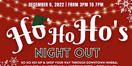 Ho Ho Ho’s Night Out - Sip, Snack & Shop