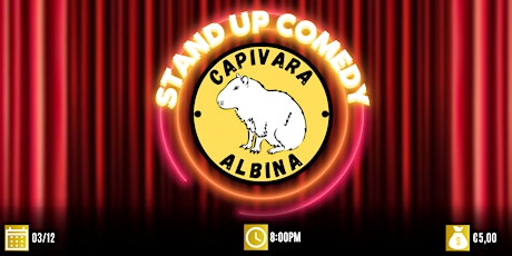 Noite de Comédia Stand Up - Capivara Albina