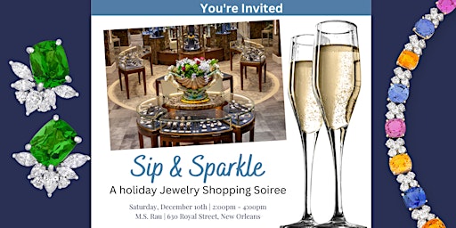 Sip and Sparkle: A Holiday Jewelry Shopping Soiree