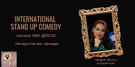 International Stand Up Comedy - featuring Ria Lina