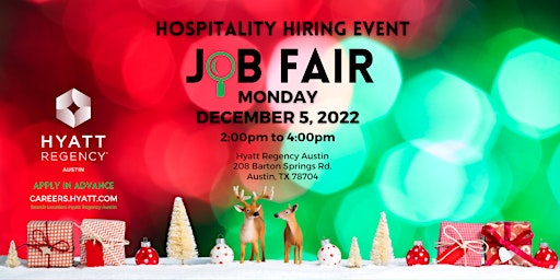 Hospitality Job Fair & Hiring Event at Hyatt Regency Austin