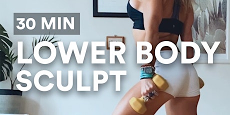 30 Min Lower Body Sculpt | Morgan Zion’s HIIT for Toned Legs & Booties primary image