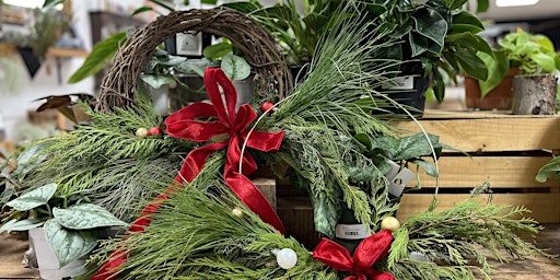 Stem and Roots Winter Wreath Making Class