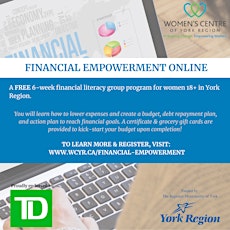 Financial Empowerment - A Free Financial Literacy Program for Women primary image