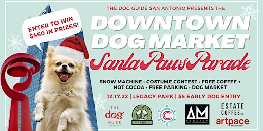 Downtown Dog Market + Santa Paws Parade