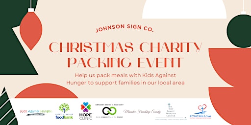 Johnson Sign Co. Christmas Charity Packing Event