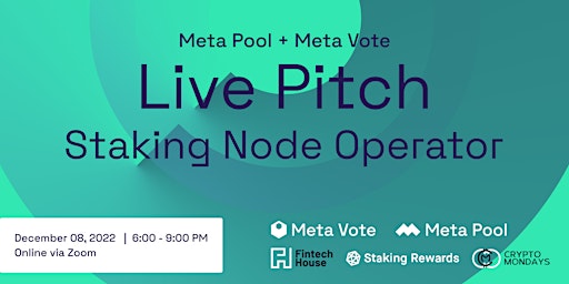 Meta Staking Vote - Node Operator presentations