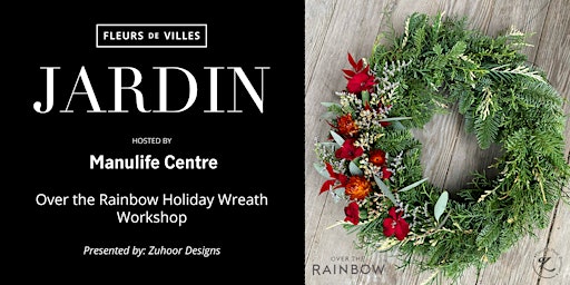 Over the Rainbow Holiday Wreath Workshop