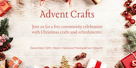 Advent Craft Event