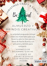 Primaire afbeelding van Almuerzo Brindis Creativo de Navidad