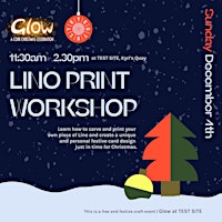 Lino Print Workshop - Christmas Card Making
