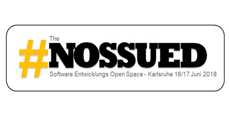 Hauptbild für Do not use - See new #NOSSUED Software Entwicklungs Open Space 2018