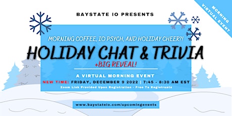 Holiday Chat & Trivia with BayState IO