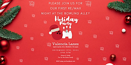 A Night At The Bowling Alley - RE/MAX Holiday Party
