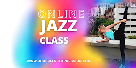 Online Beginning Jazz  Dance Class- ALL Ages Welcome!