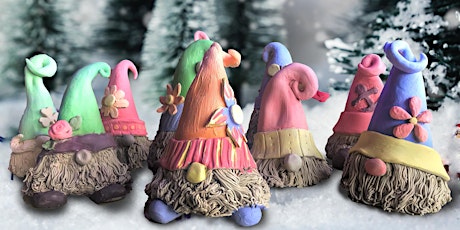 Mini Gnomes Make and Paint Workshop - Create 2!
