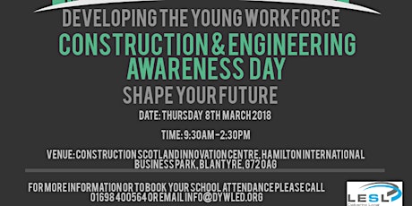 Shape Your Future - Construction & Engineering Awareness Day  primary image