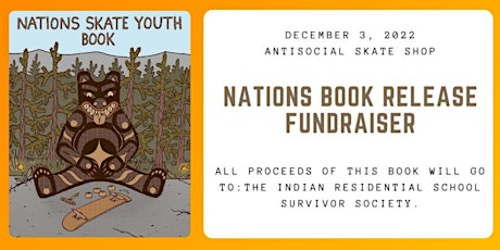 Nations Skate Youth Book Release Fundraiser
