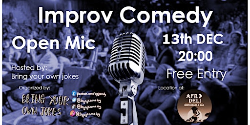 Improv Stand up Night at Afro Deli