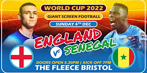 England v Senegal - Giant Screen World Cup at The Fleece