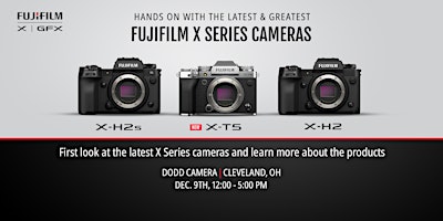 Fujifilm Hands on with the Latest & Greatest X-Series Cameras