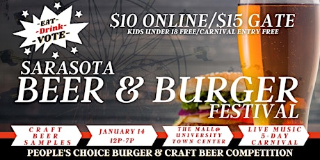 4th Annual Sarasota Beer & Burger Festival